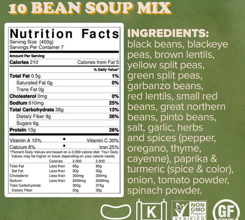 10 Bean Soup Mix