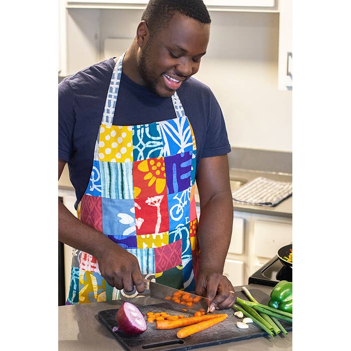 Batik Sunflower Apron