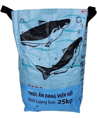 Square Laundry Bin-Blue