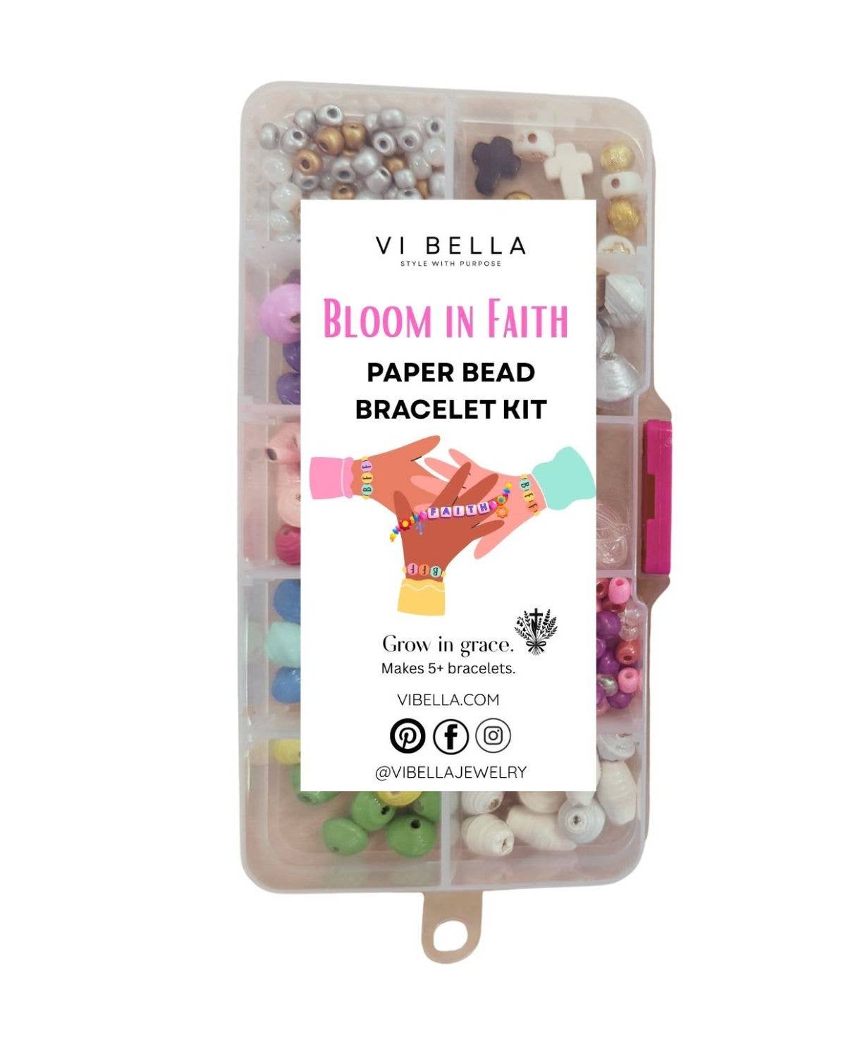 Bloom in Faith Paper Bead Kit