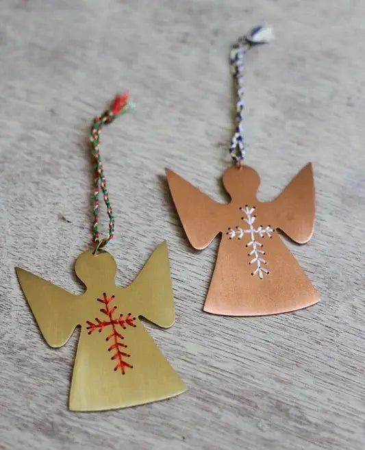 Brass Angel Ornament