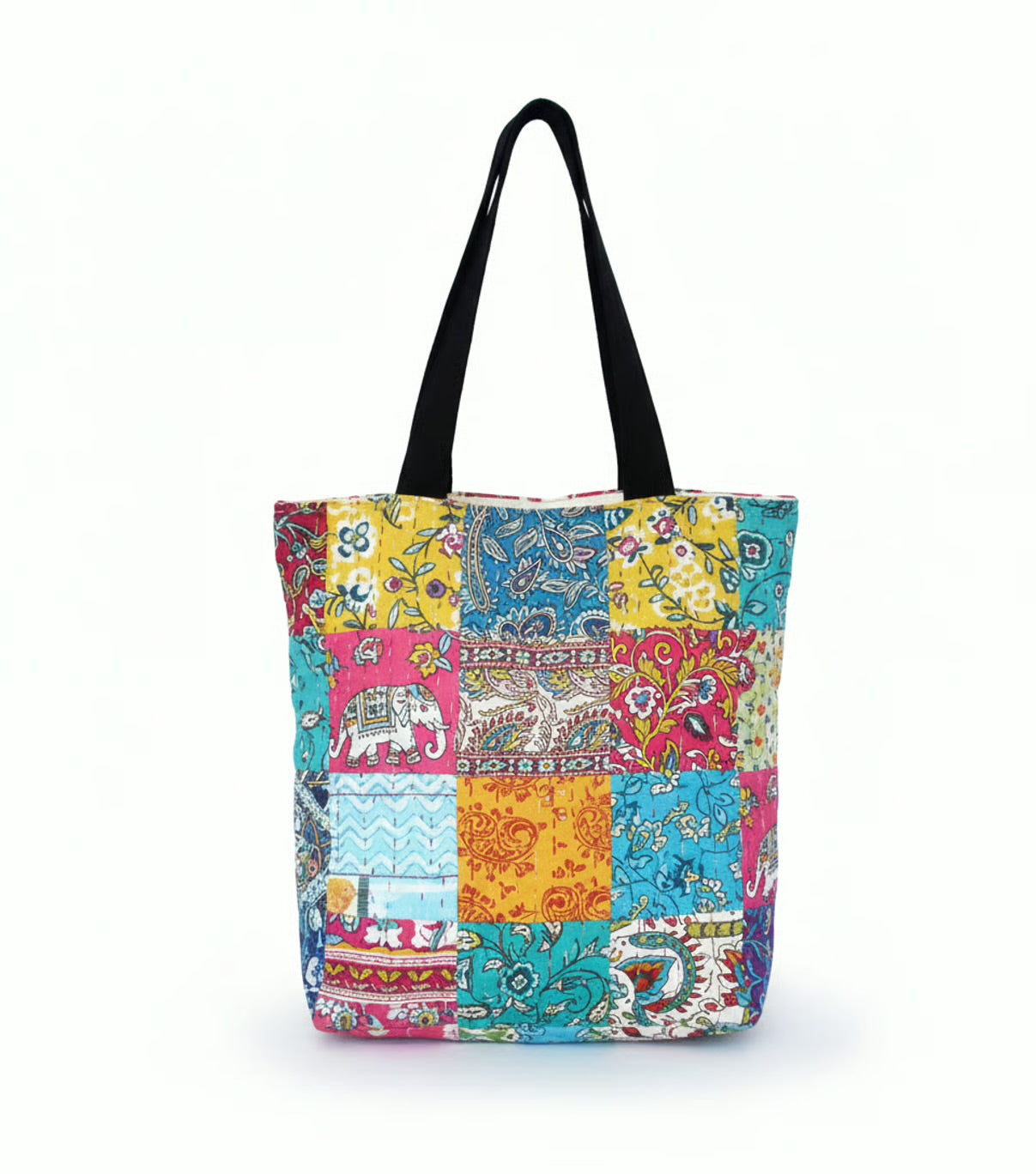 Patchwork Tote Bag