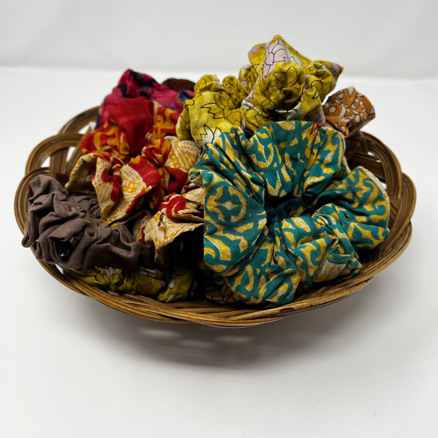 Cotton Saree Scrunchie