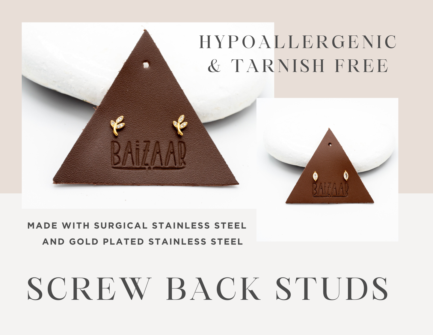 Butterfly Screw Back Stud