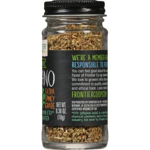 Oregano Leaf, Organic, .36 Oz