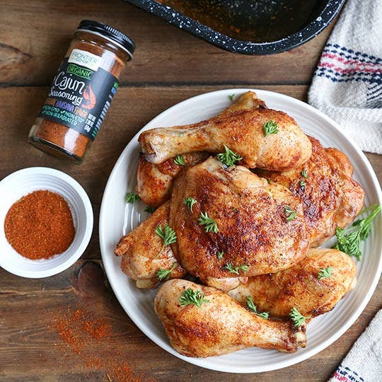 Cajun Seasoning, Organic, 2.08 Oz