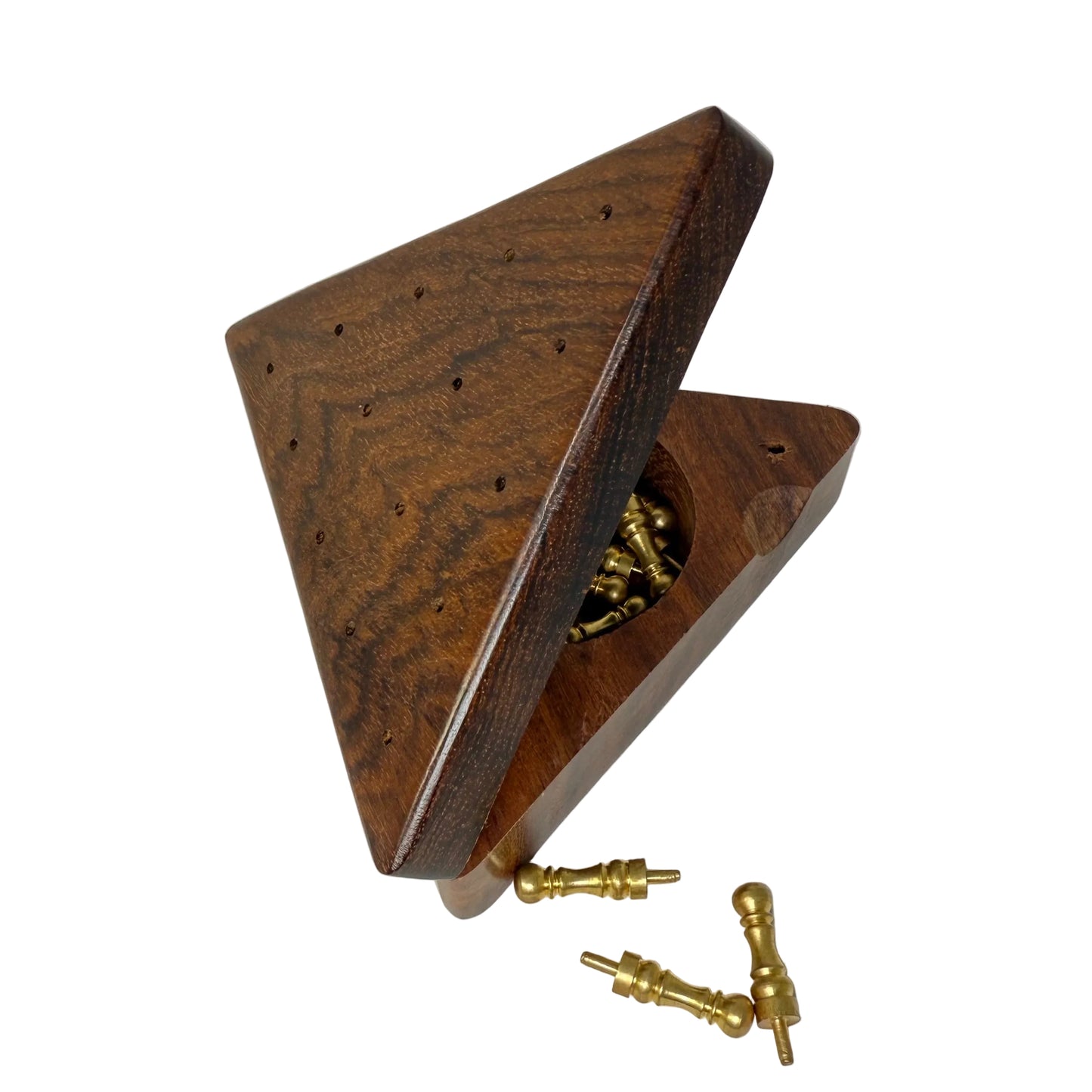 Triangle Peg Board Game