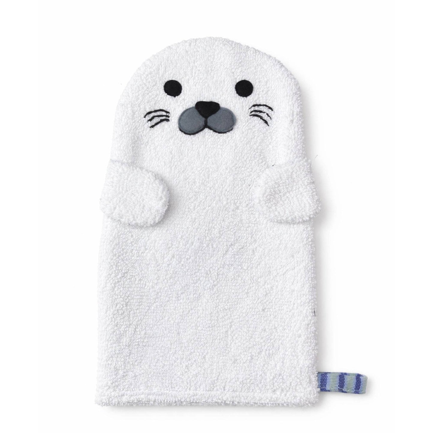 Baby Washcloth Bath Mitt – Seal
