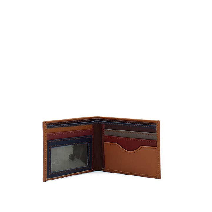 Scott Wallet - Upcycled Leather
