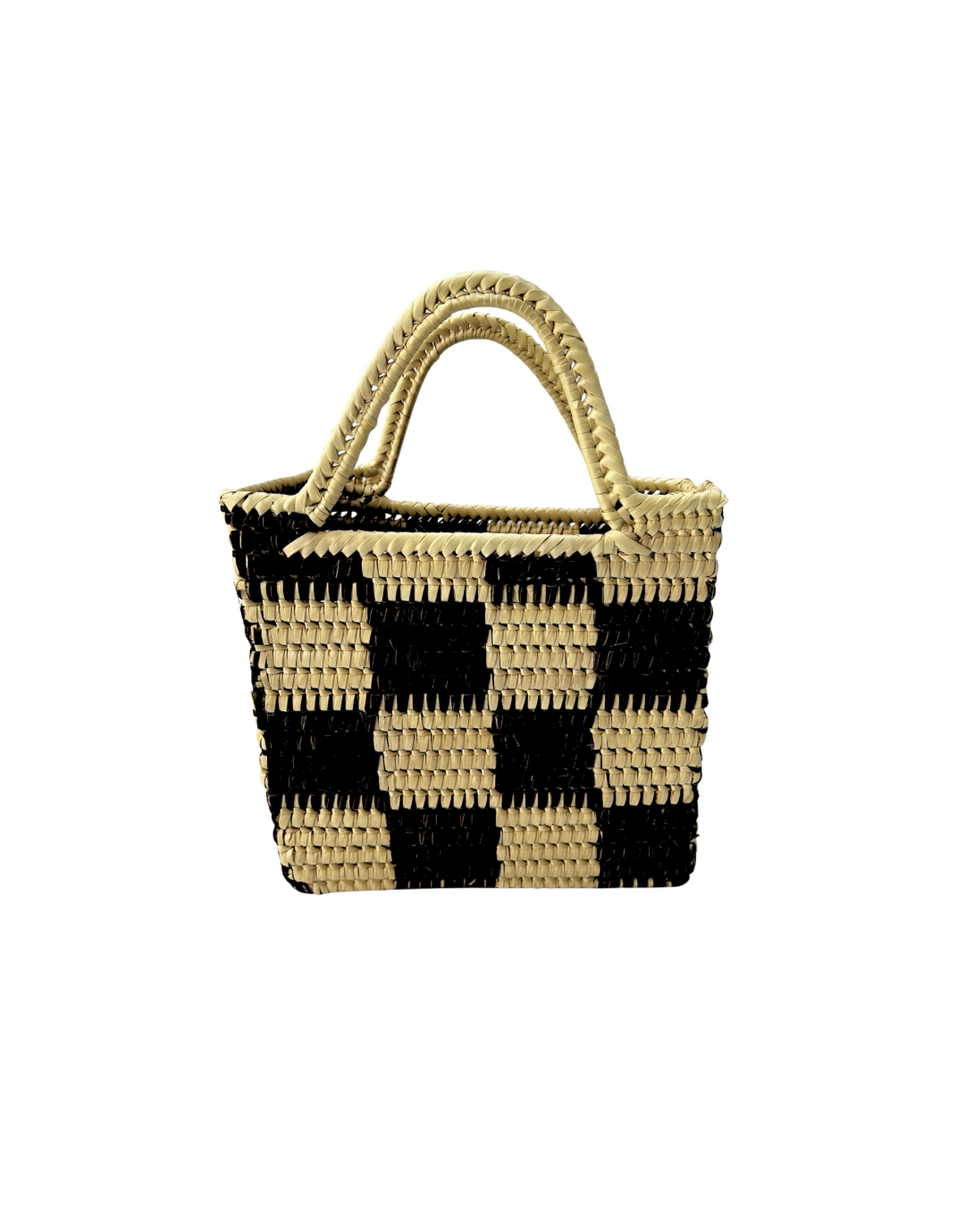 Checkered Mini Tote