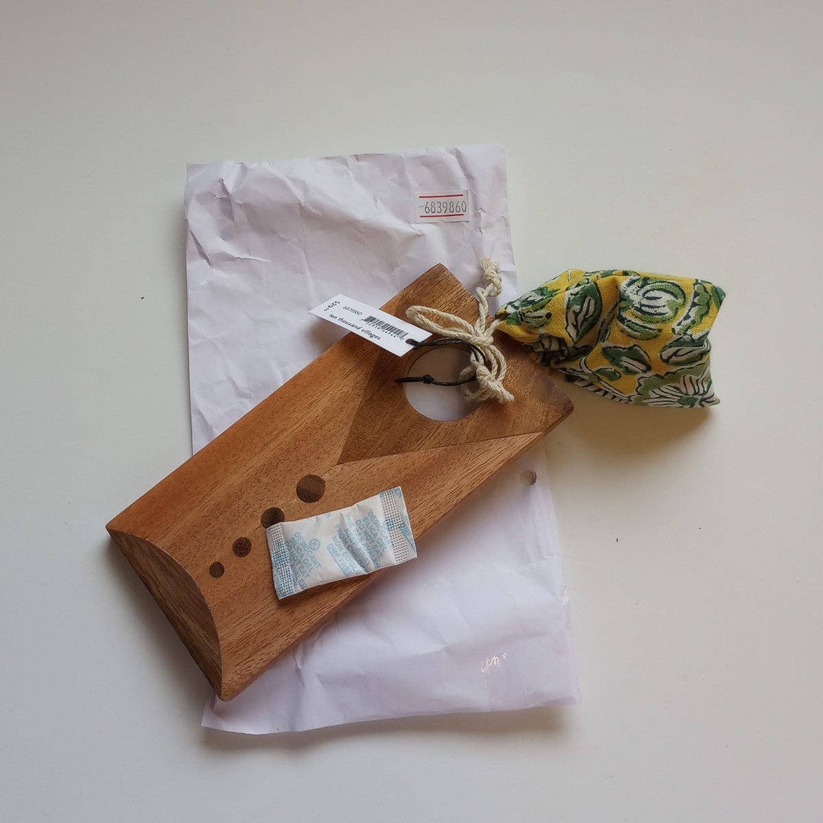 Wood Tabletop Cornhole Game