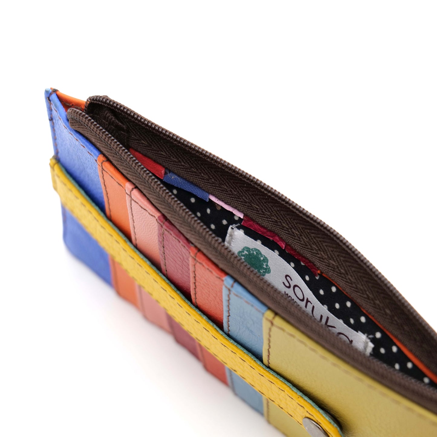 Cassie Wallet - Upcycled Leather