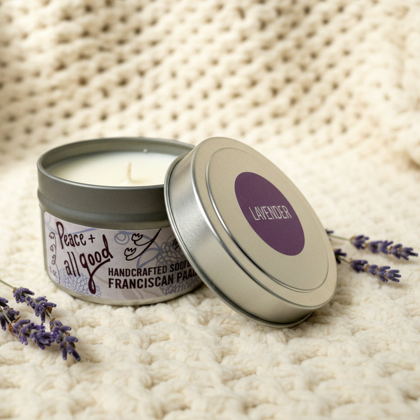 Lavender Tin Candle