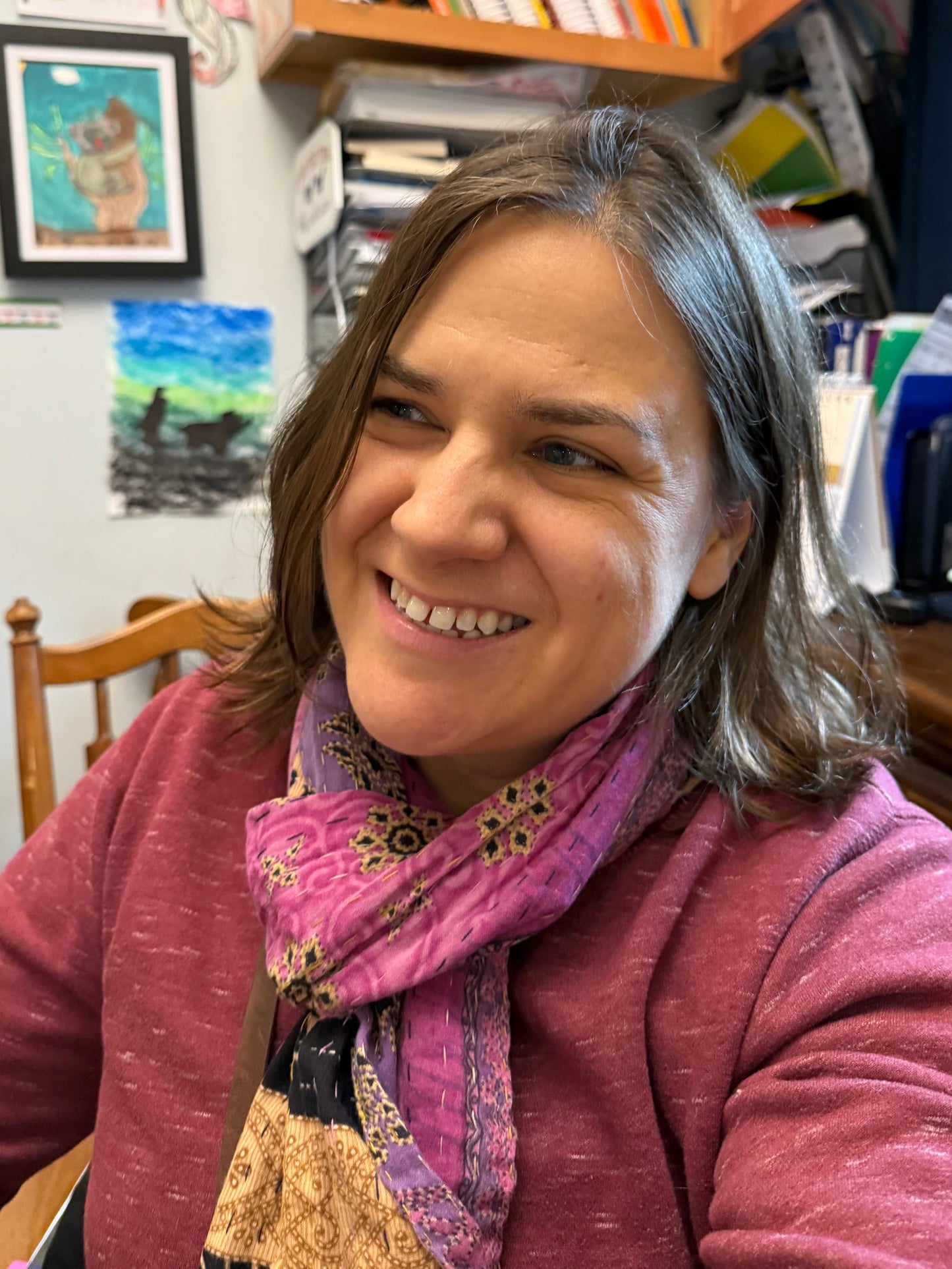 Reversible Kantha Table Runner / Scarf