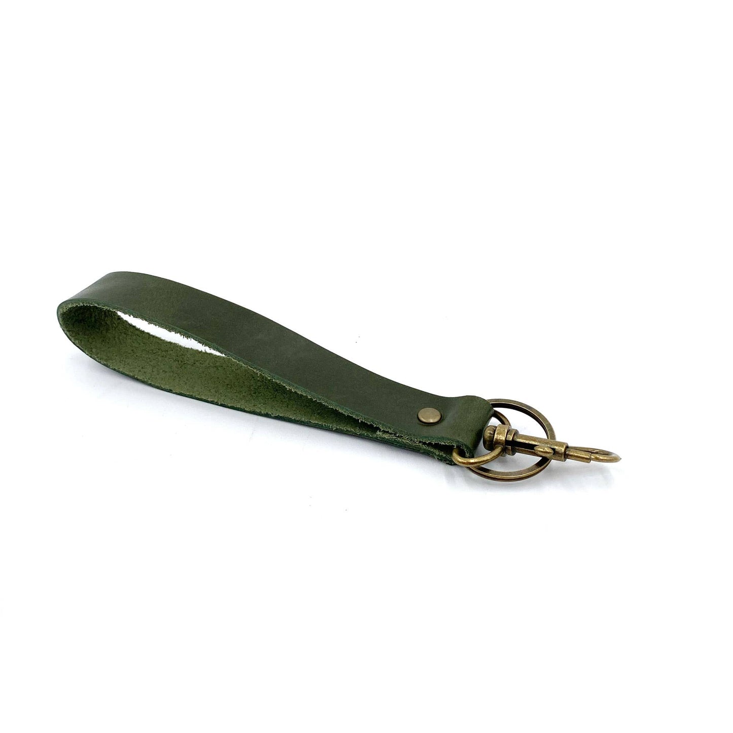 Leather Loop Keychain