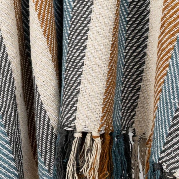 Winter Stripe ReThread Blanket