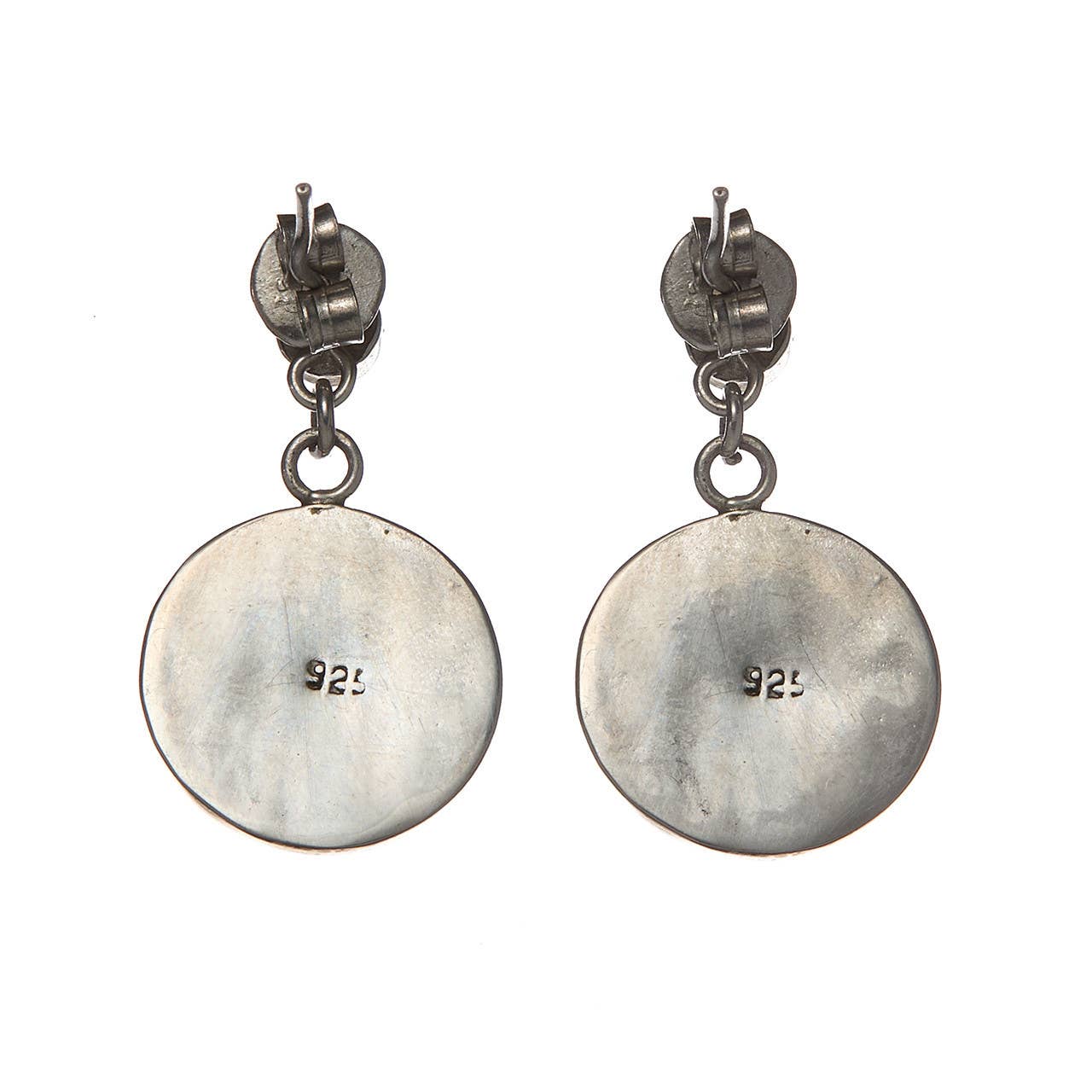 Peruvian Disk Earrings