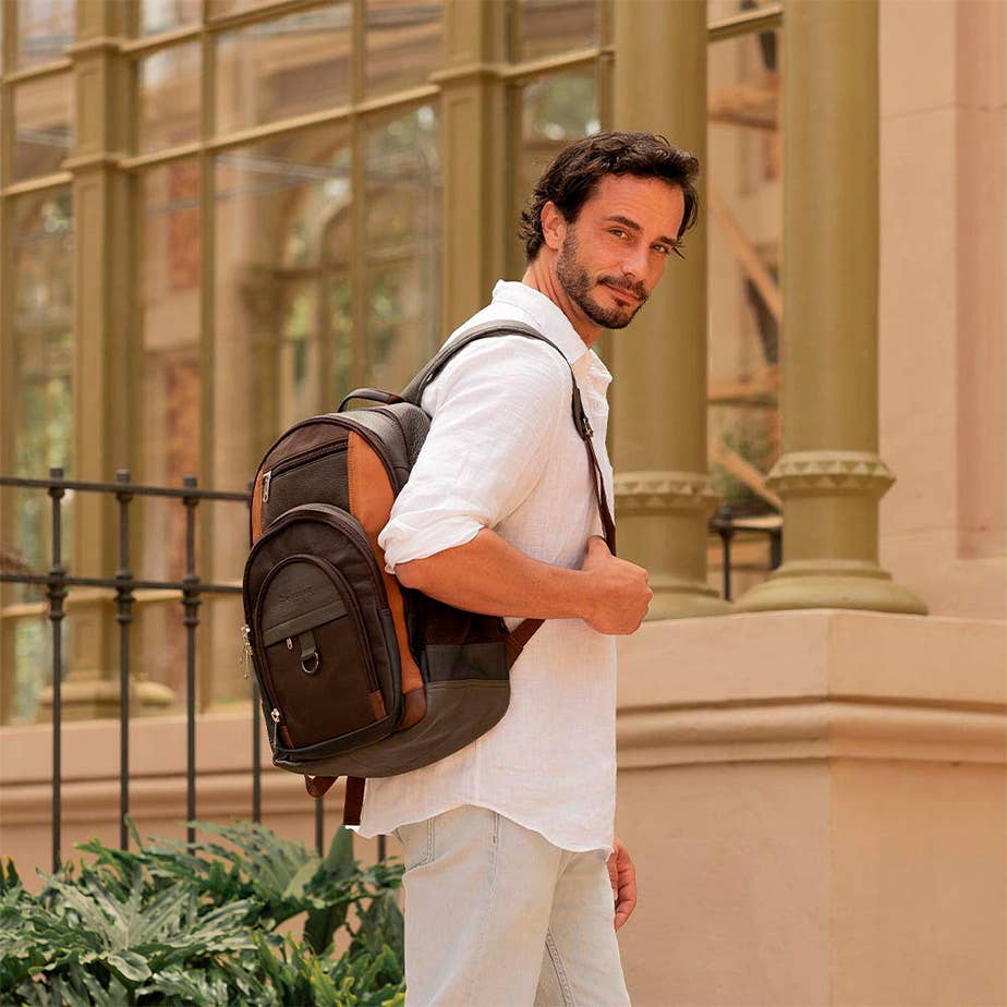 Mark Backpack - Upcycled Leather