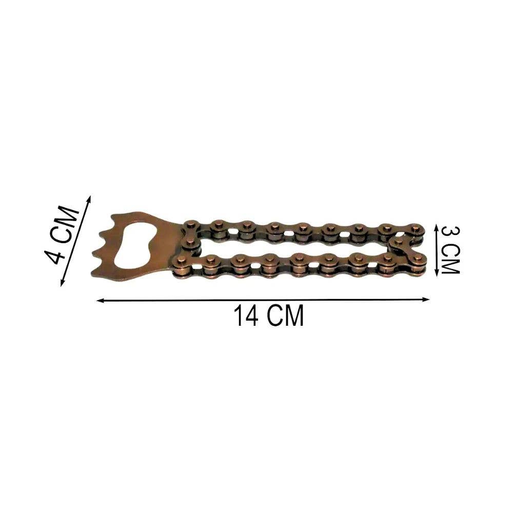 Bicycle Chain Iron Bottle Opener