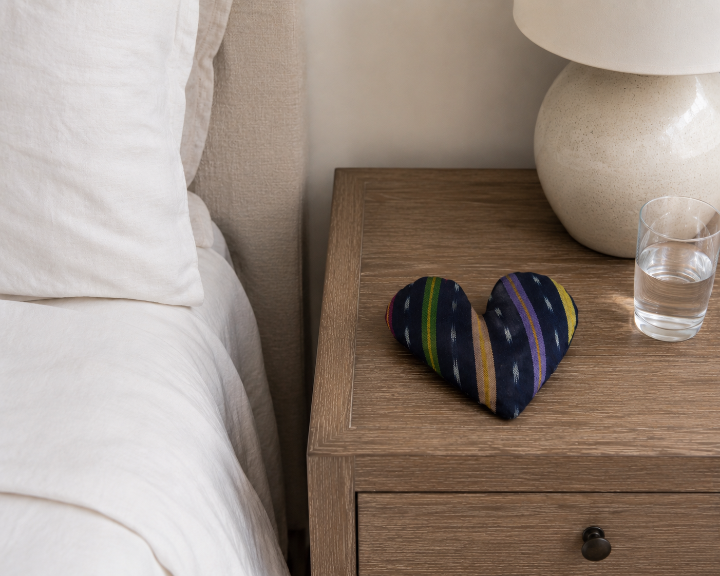 Weighted Heart Eye Pillow