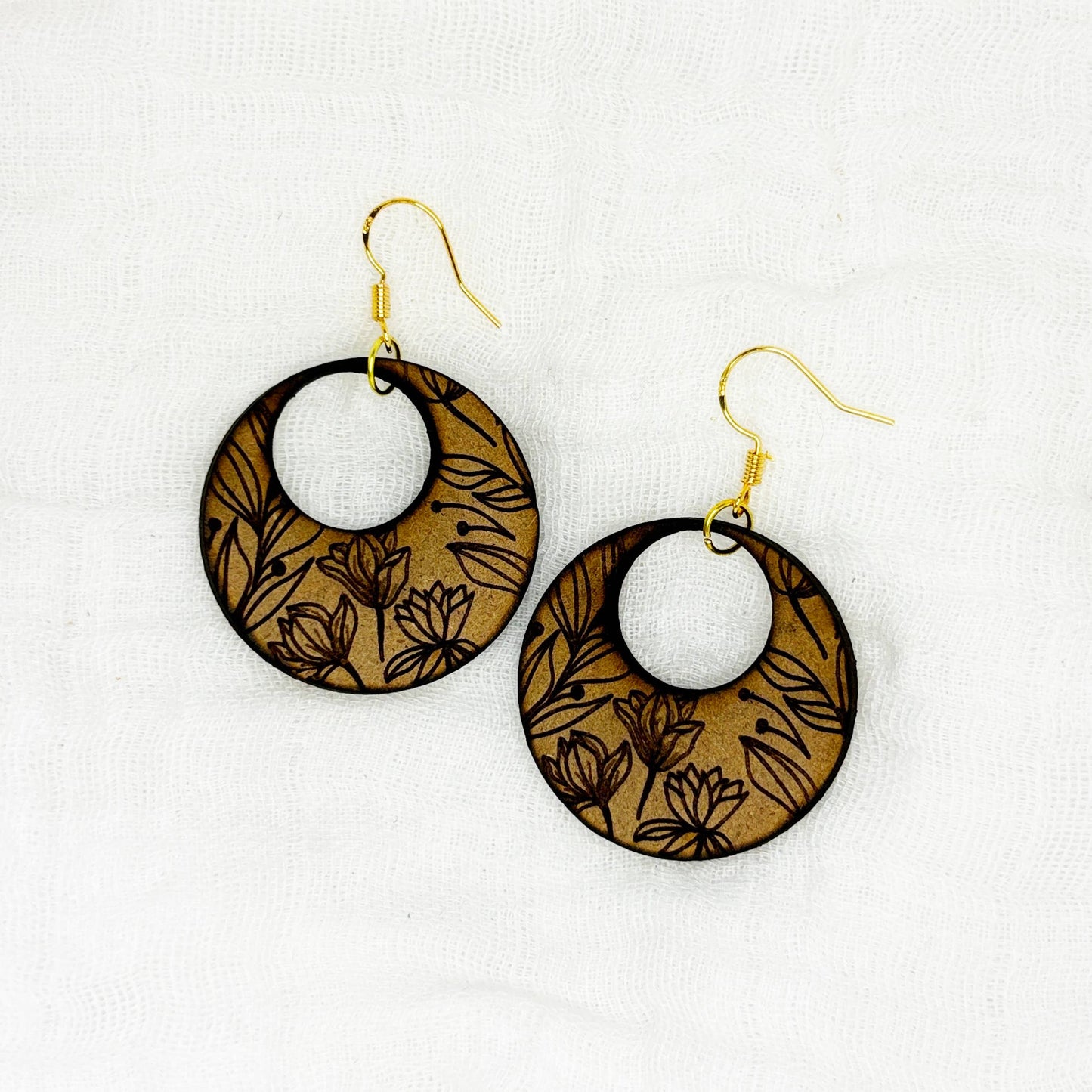 Wooden Thrive Earrings