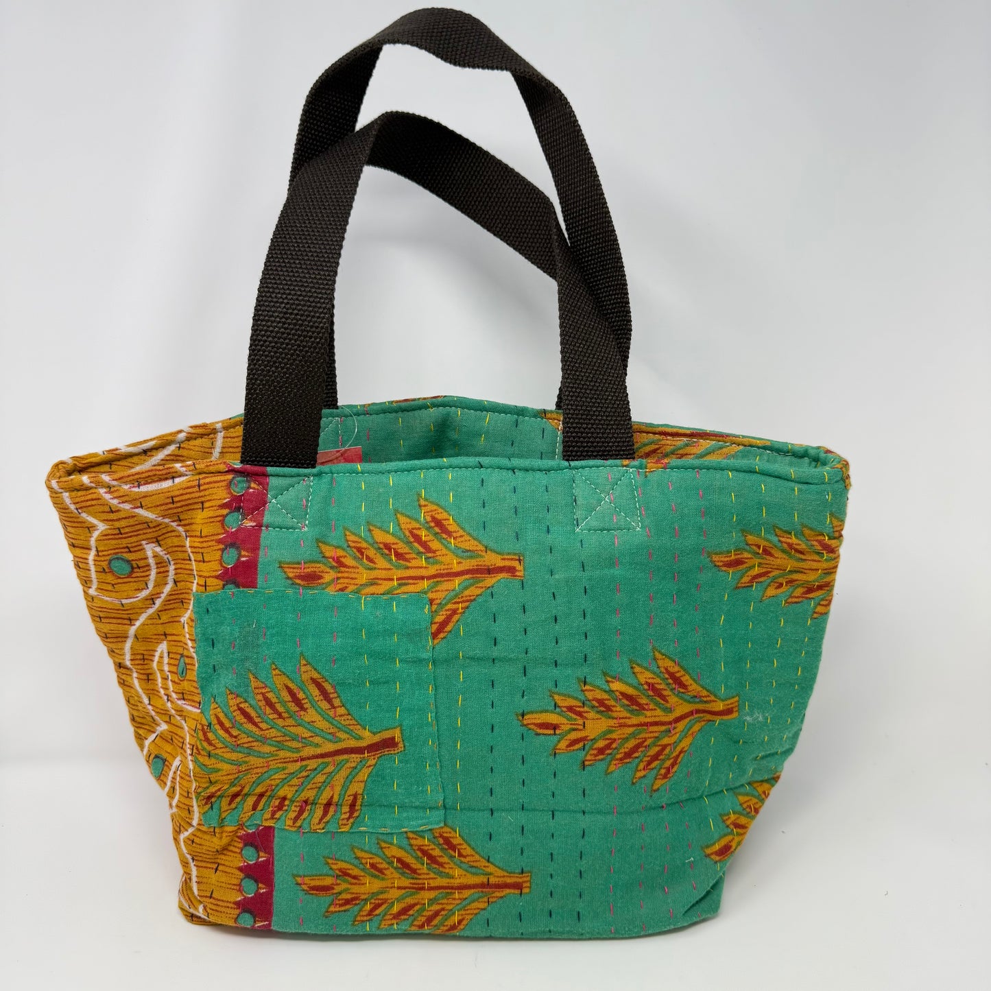 Kantha Book Bag
