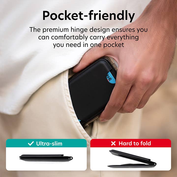 Fred Phone Cardholder - Upcycled Leather