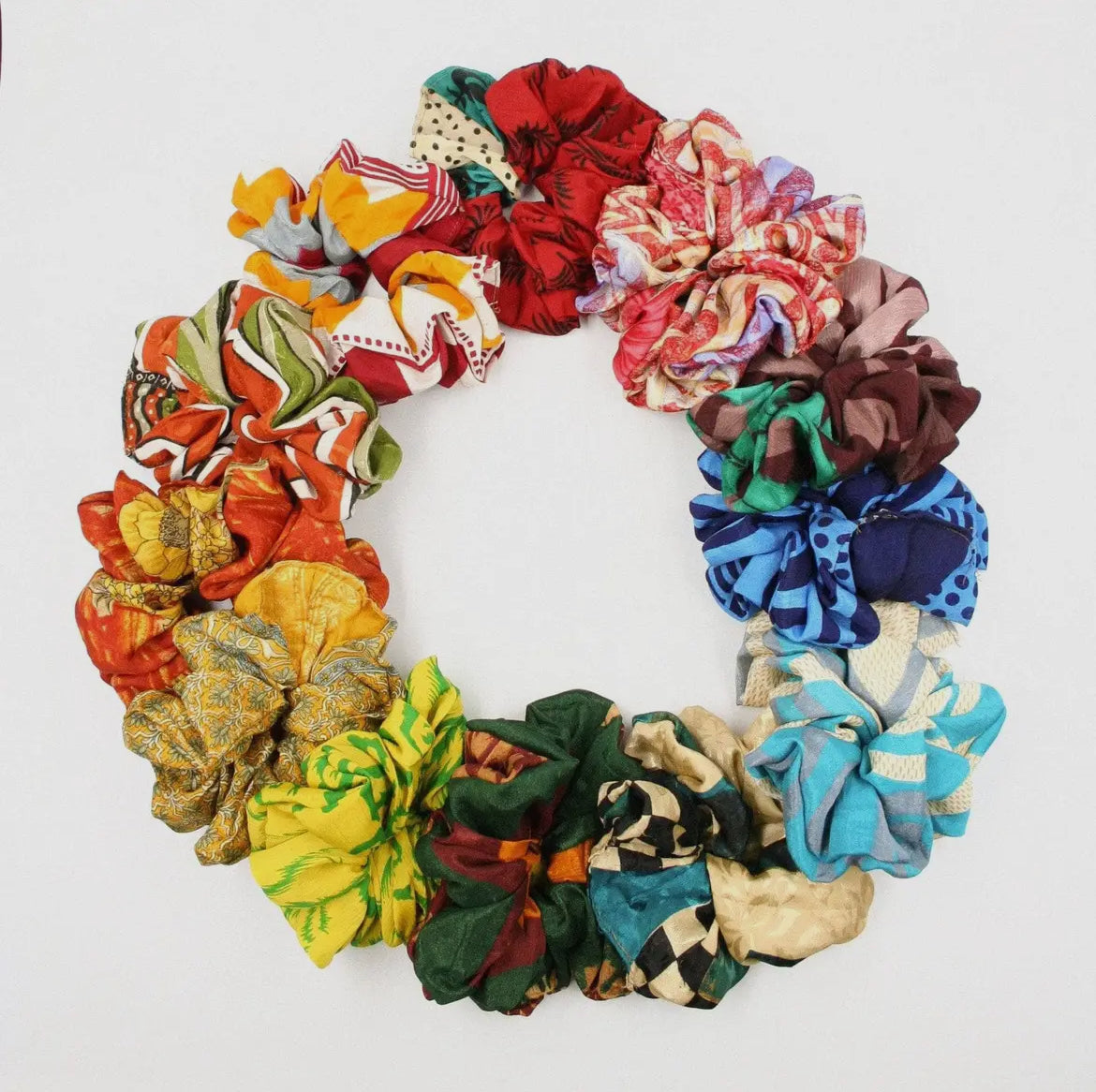 Silk Saree Scrunchie