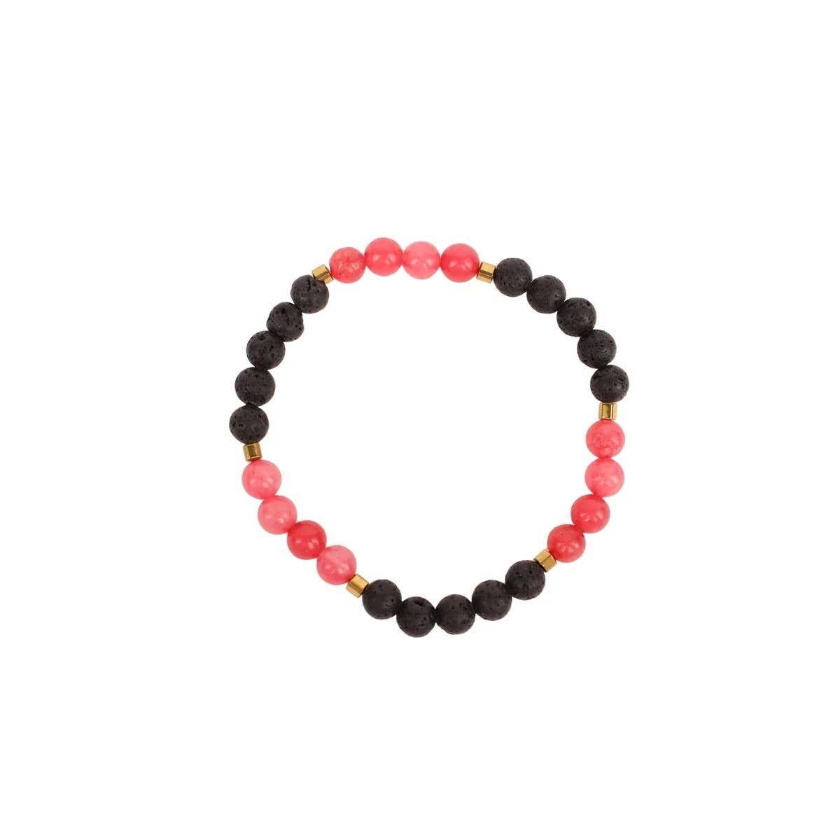 6mm Lava Beads Aromatherapy Diffuser Bracelet