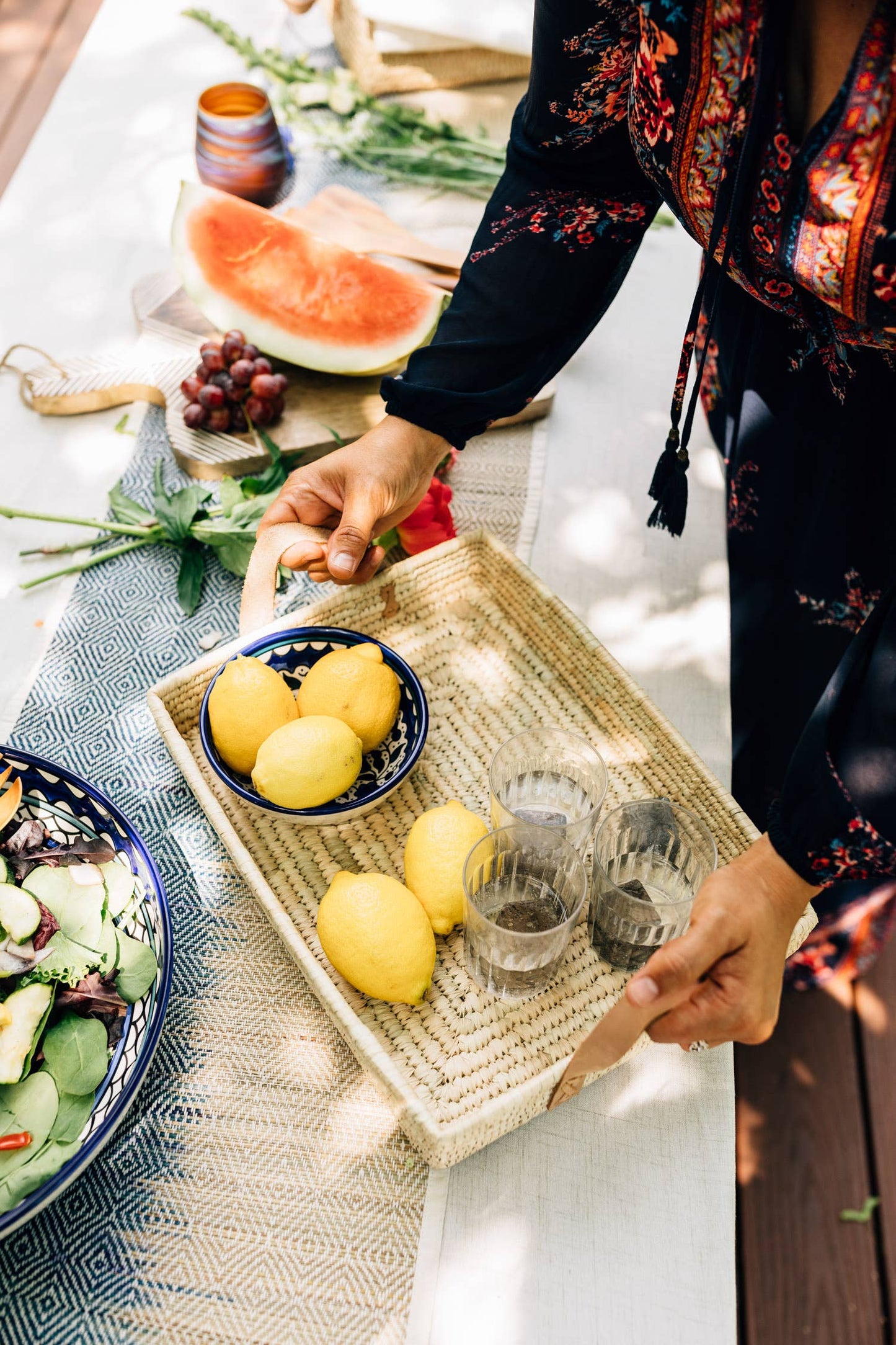 Woven Serving Basket