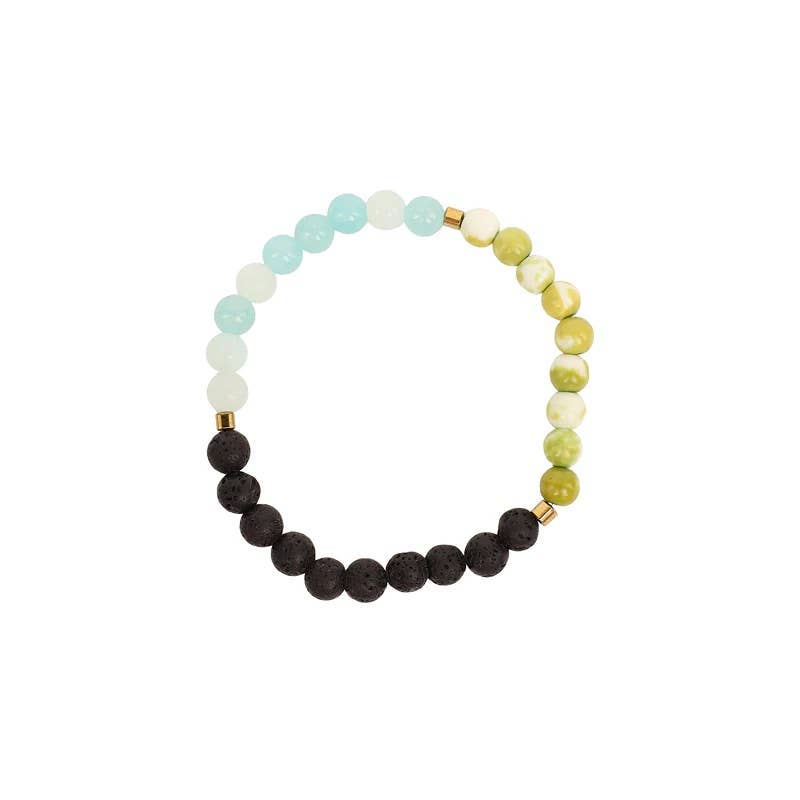 6mm Lava Beads Aromatherapy Diffuser Bracelet
