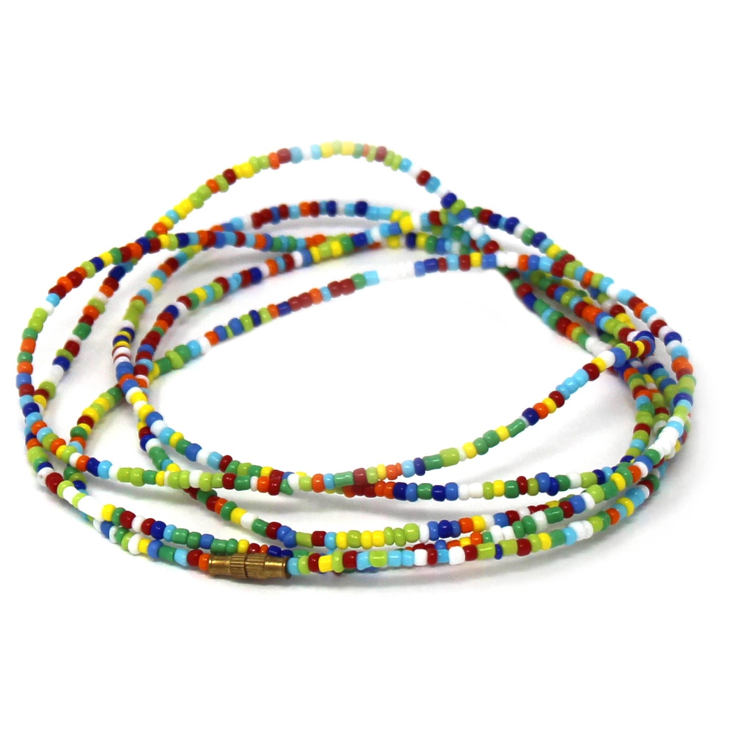 Maasai Bead Necklace - Multicolored