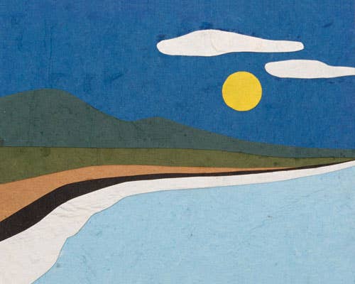 Beach Landscape Card