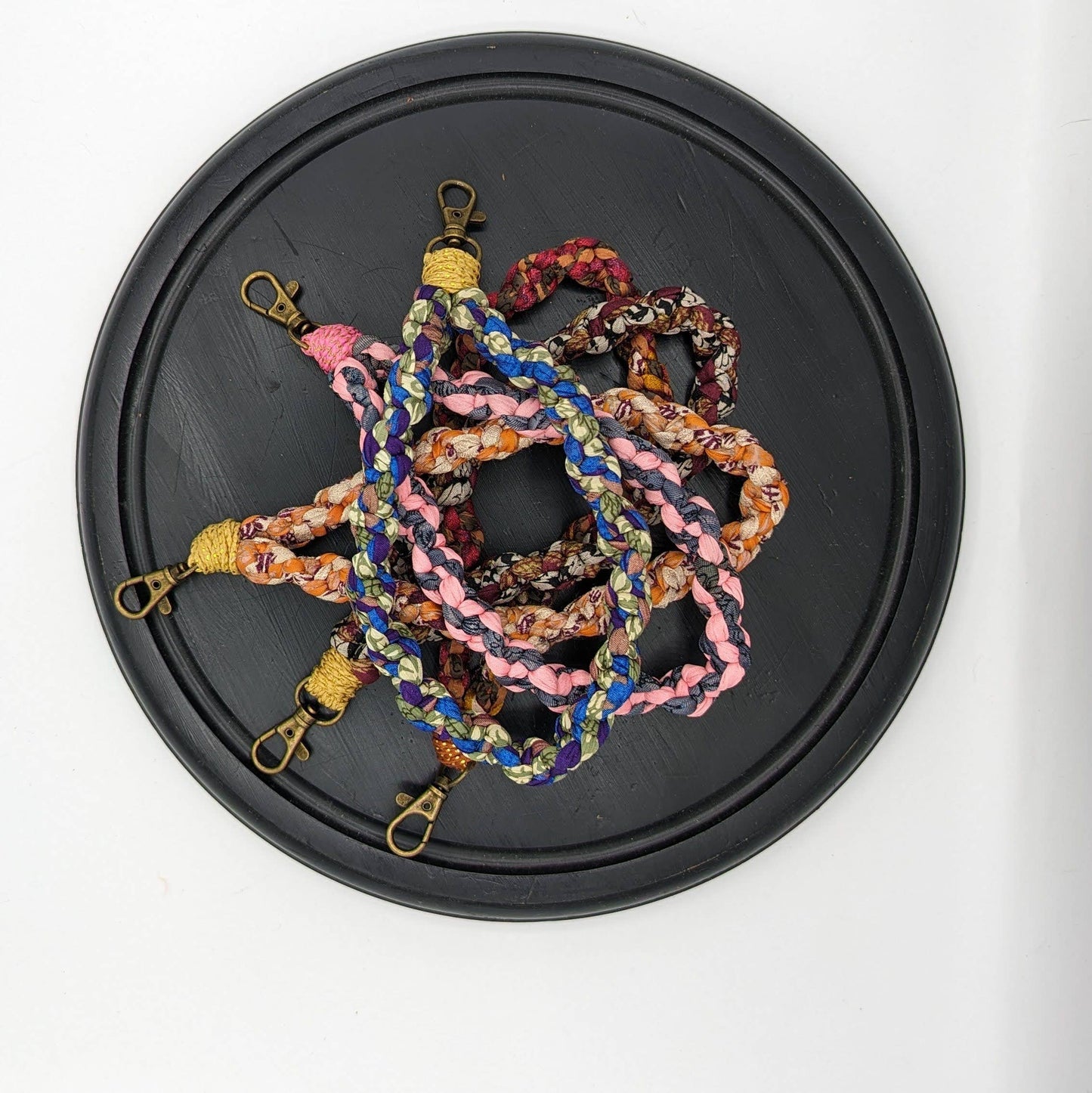 Woven Saree Keychain