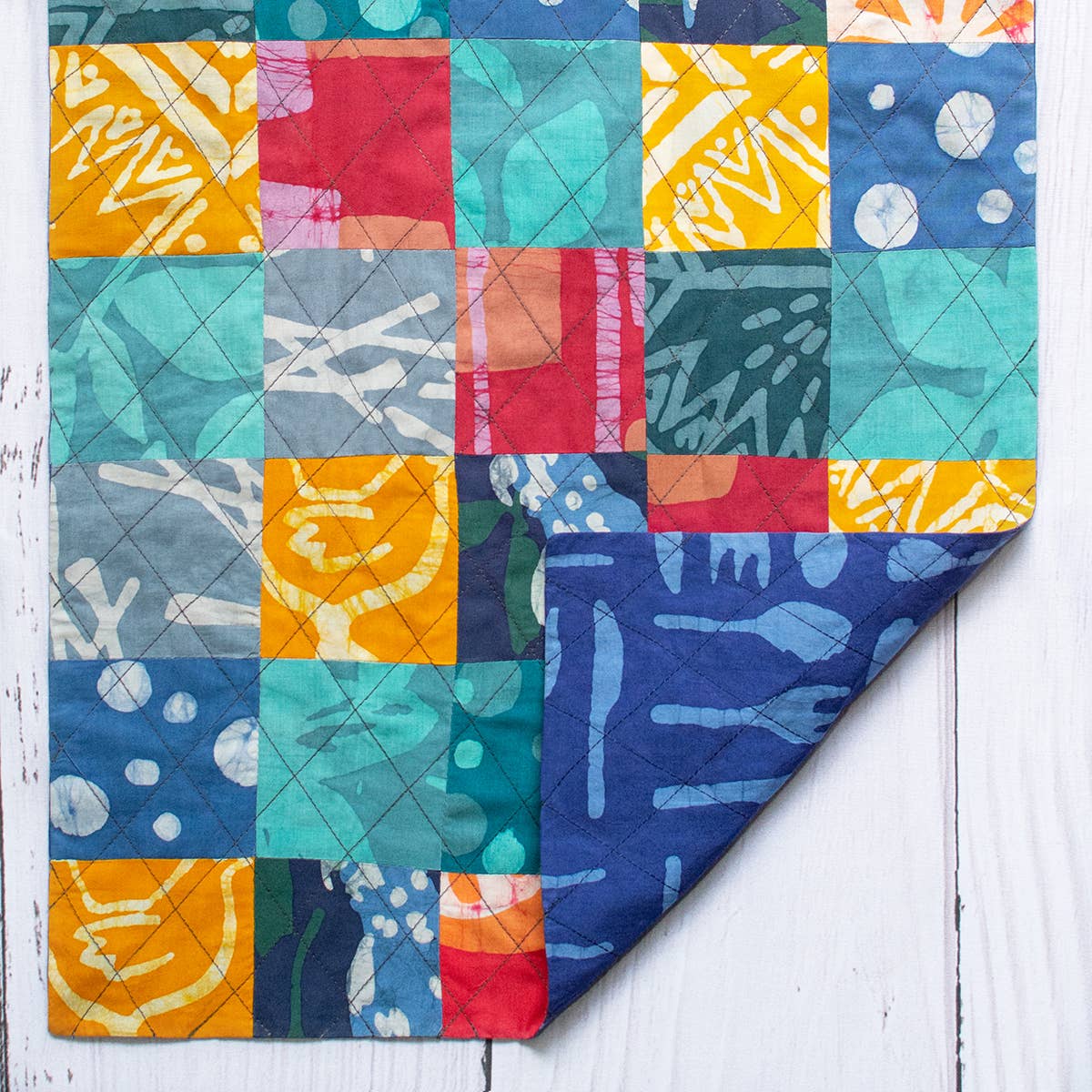 Patchwork Tea Towels-set of 2