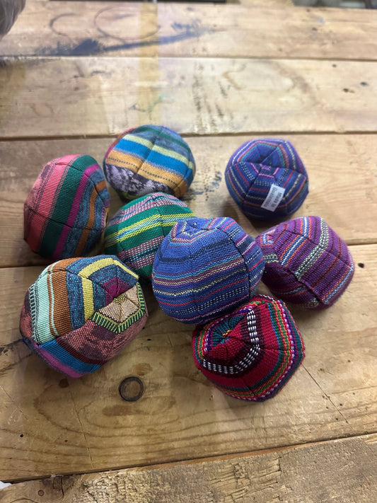 Patch Cloth Footbag - Hacky Sack