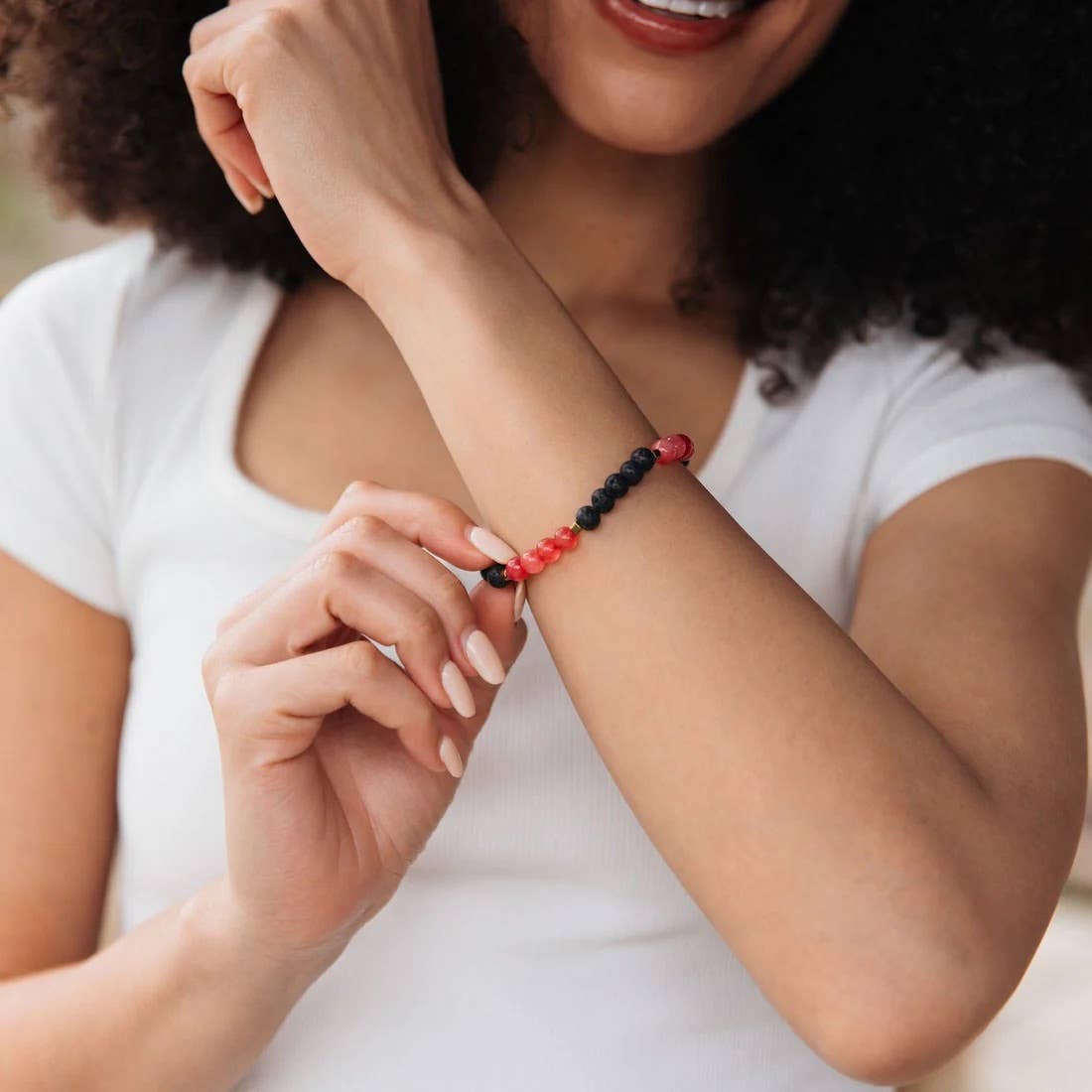 6mm Lava Beads Aromatherapy Diffuser Bracelet