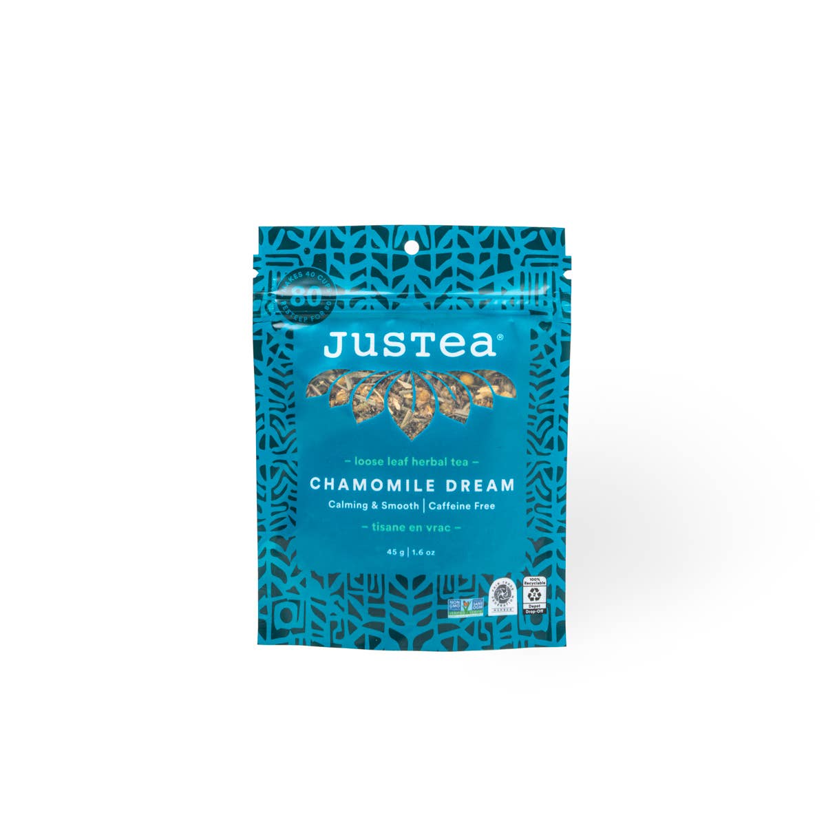 Chamomile Dream Stand-up Pouch, FairTrade Calming Herbal Tea