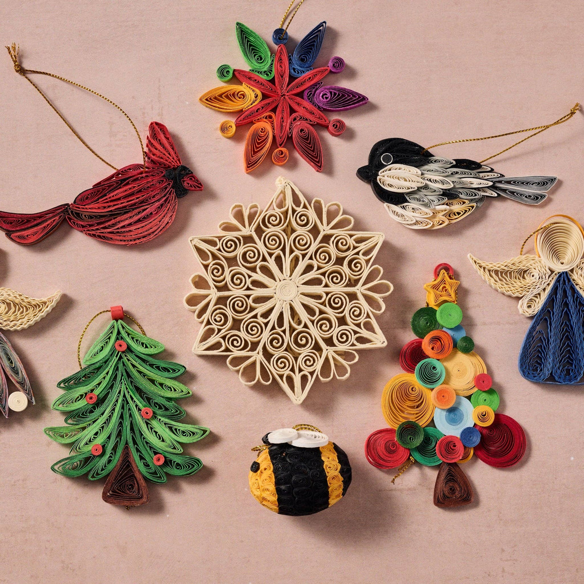 Quilled Tree Ornament