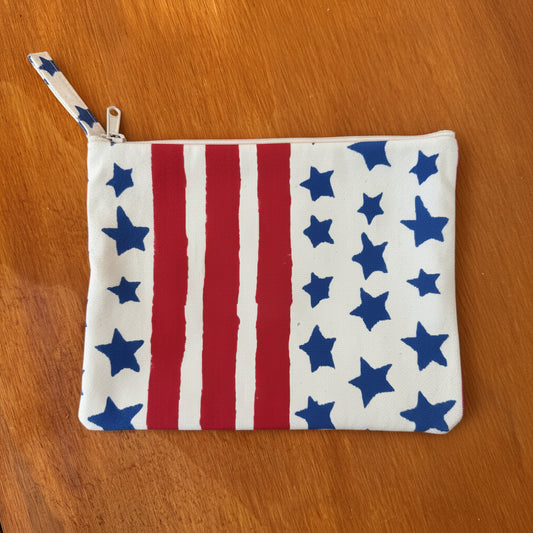 Stars Canvas Pouch