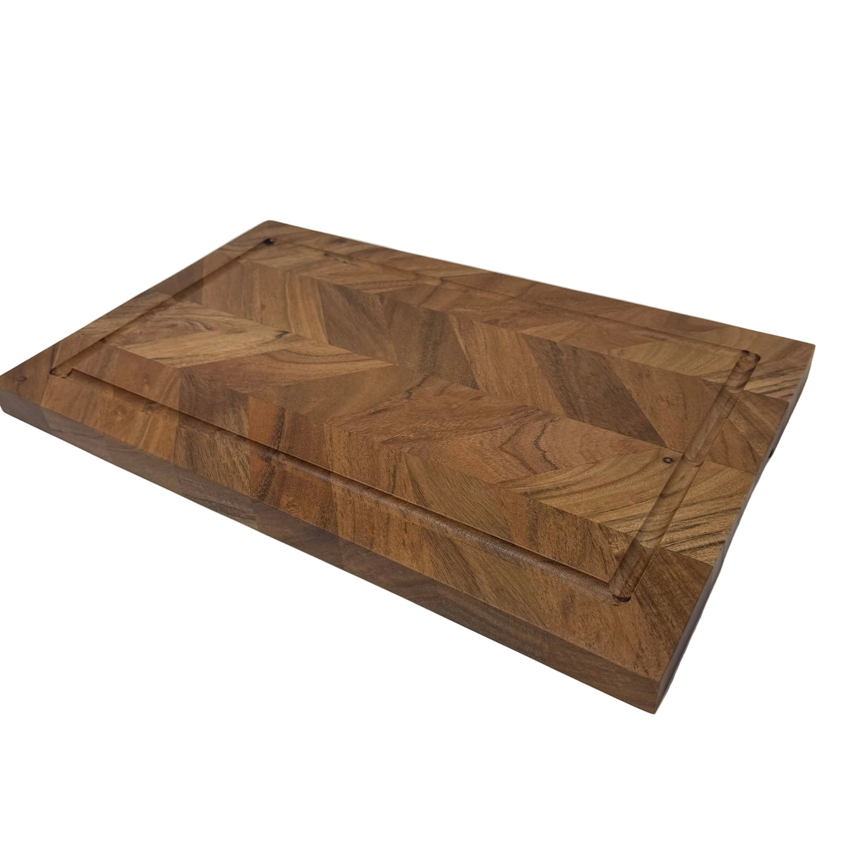 Herringbone Wood Butcher Board