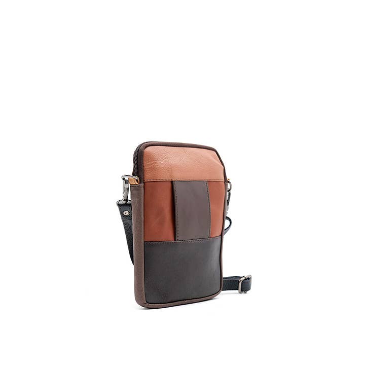 Henry Crossbody Bag - Upcycled Leather