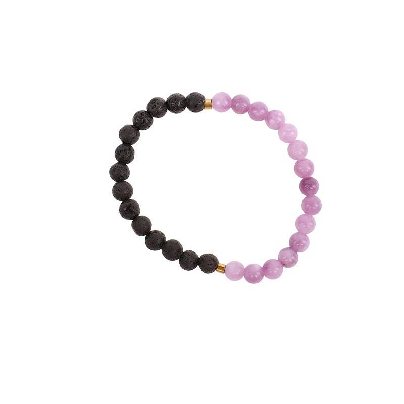 6mm Lava Beads Aromatherapy Diffuser Bracelet