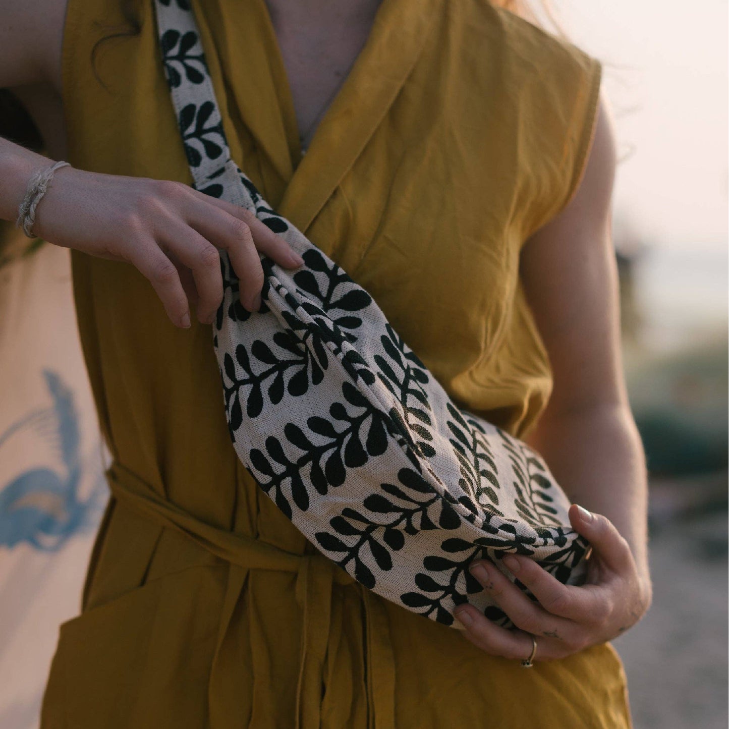 Moon Sling Bag - Fern