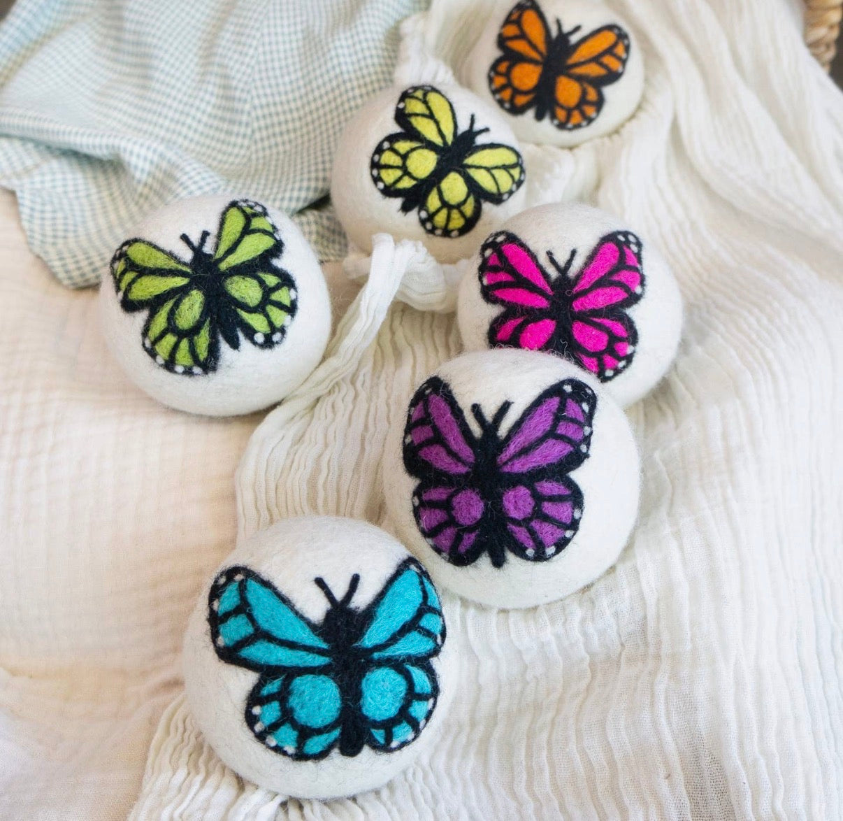 Single Wool Dryer Balls (Mix and Match, sold individually)