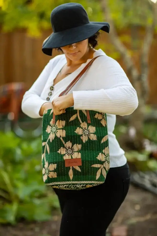 Kantha Tote Bag