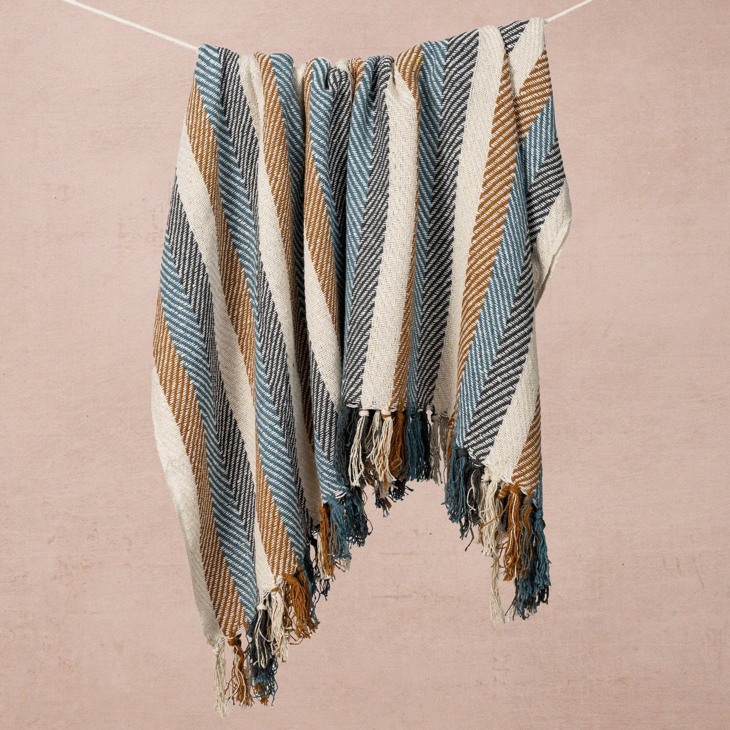 Winter Stripe ReThread Blanket