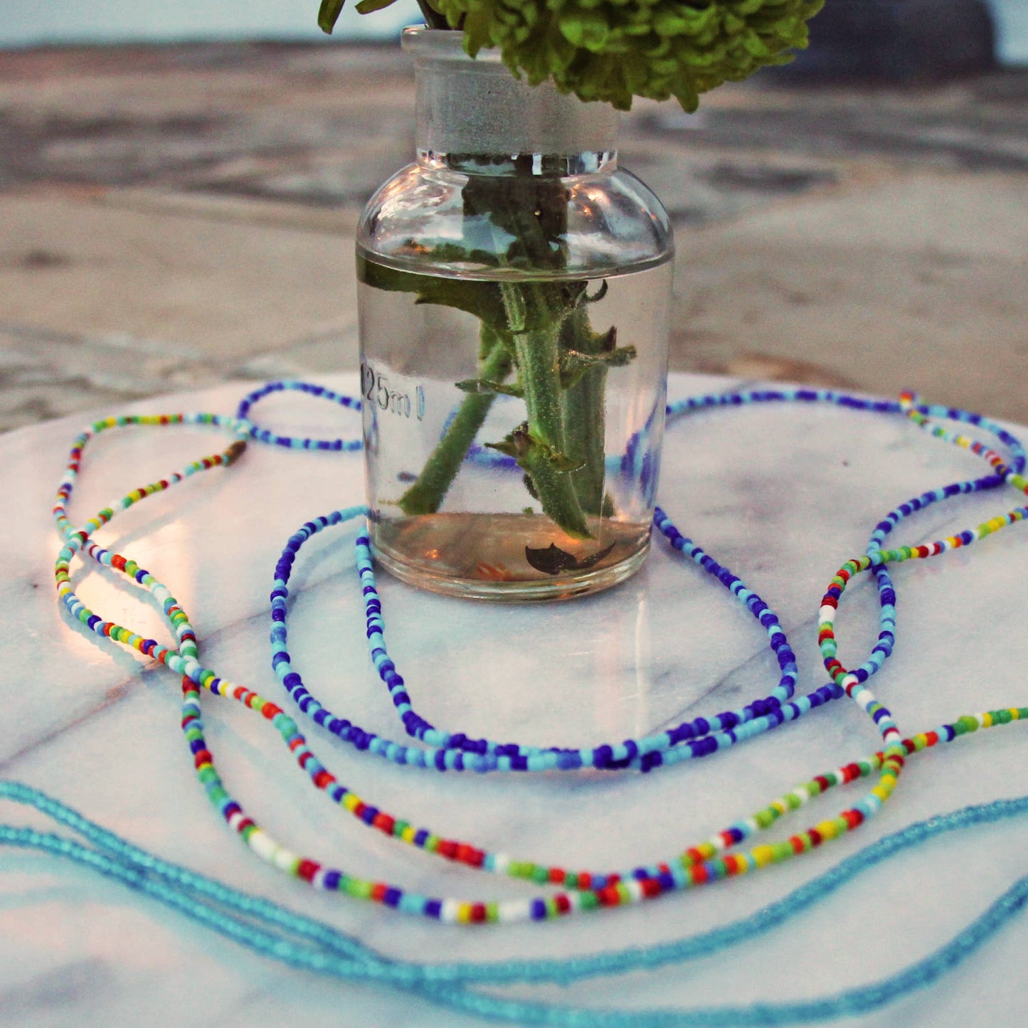 Maasai Bead Necklace - Multicolored
