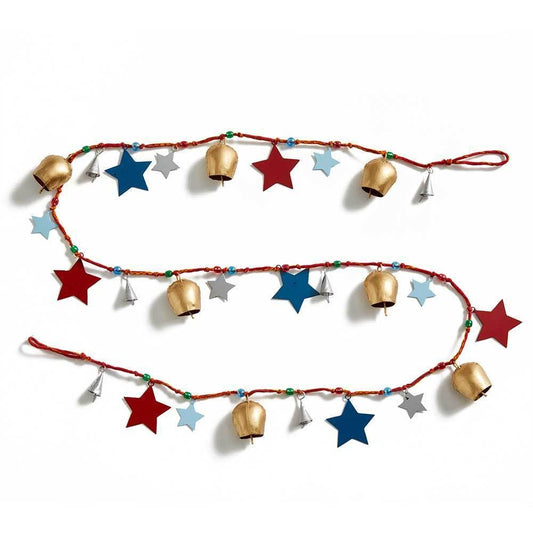 Festive Stars 4th of July Garland