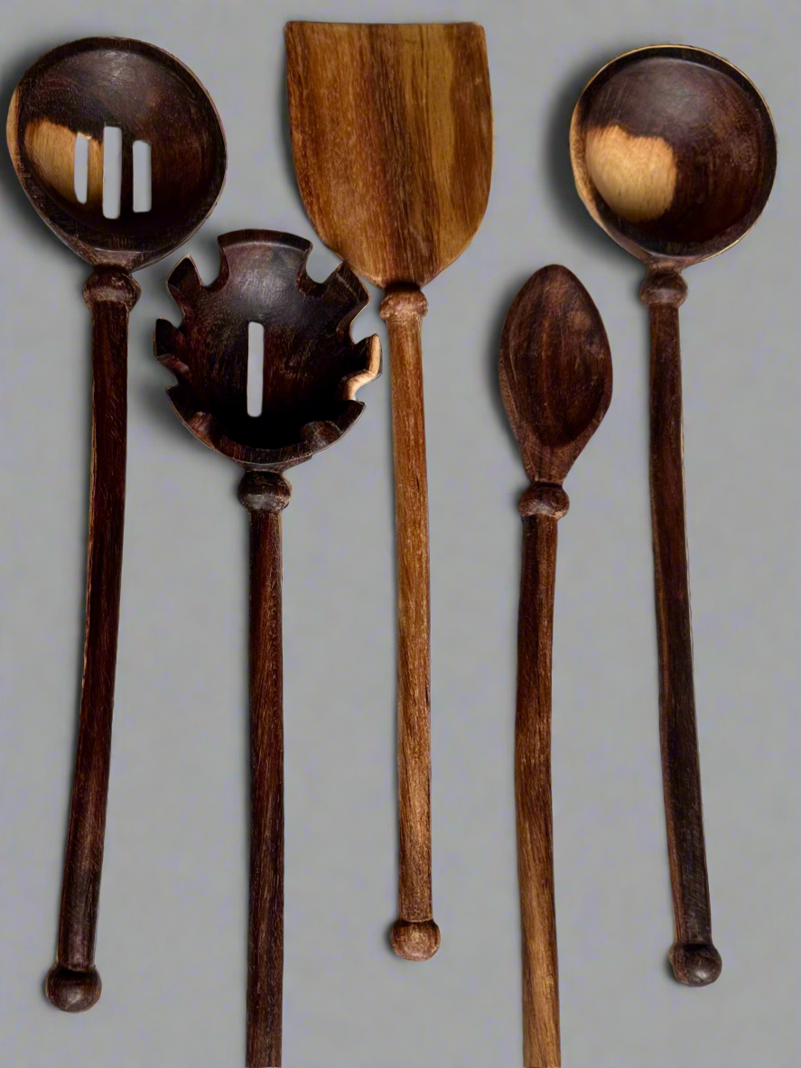Dark Acacia Utensil Bundle